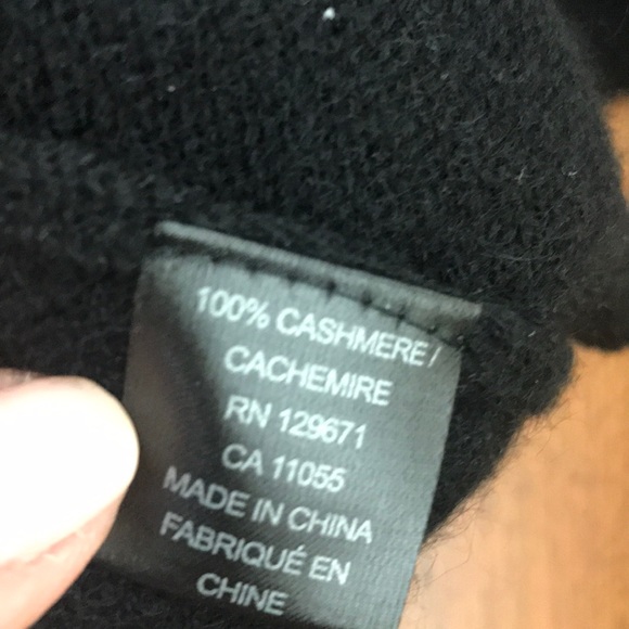 360Cashmere 100% Cashmere Black Sweater - Picture 4 of 5
